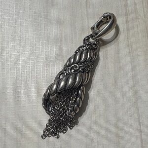 Carolyn Pollack Silver Twisted Rope Necklace